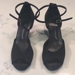 Ballroom all suede heels